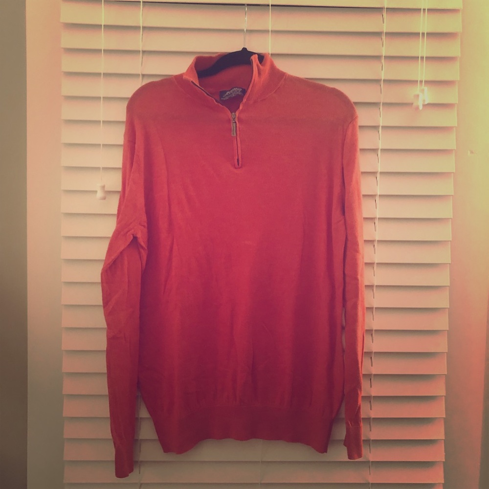 Lightweight half zip sweater by Jeremy argyle